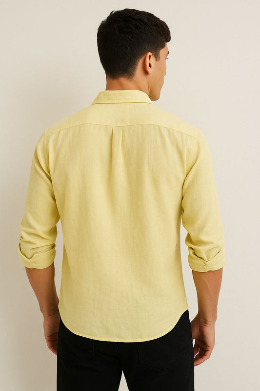 Premium Light Yellow Shirt