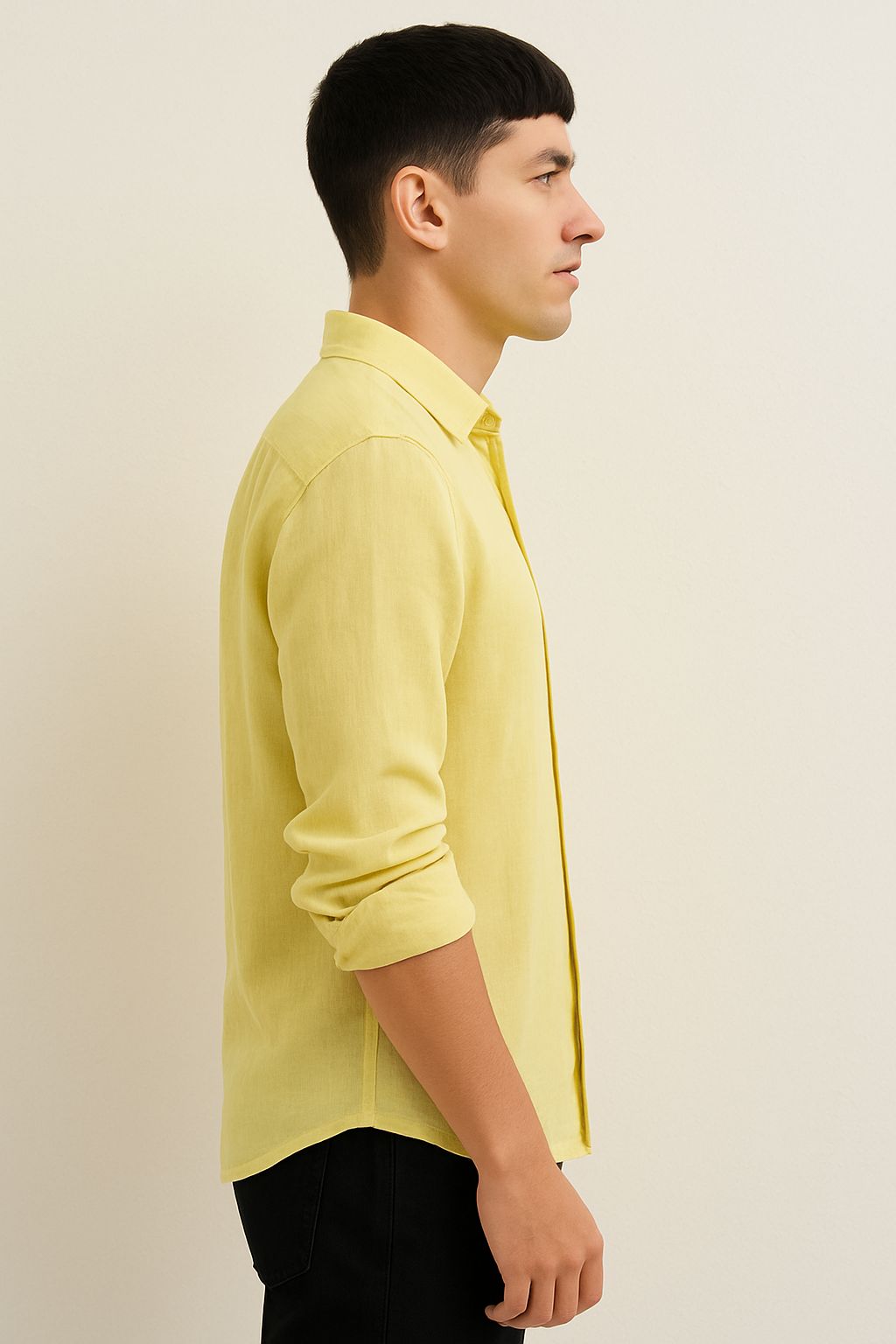 Premium Light Yellow Shirt